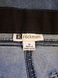 Ladies Denim - Rockmans - Size 10 - LJE - FAS002 - VG