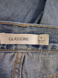 Ladies Denim - Glassons - Size 8 - LJE - FAS003 - VG