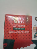 Christmas *New* - Jolly Joy Quilt Set - Size Queen - XMAS - FAS015 - VG