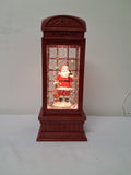 Christmas - Glitter Swirl Phonebooth  - XMAS - FAS015 - VG