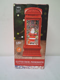 Christmas - Glitter Swirl Phonebooth  - XMAS - FAS015 - VG