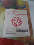Christmas *New* - Kids Christmas Placemats - XMAS - FAS015 - VG
