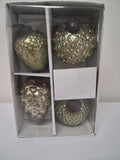 Christmas - 4pk Christmas Baubles - XMAS - FAS015 - VG