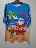 Christmas *New* - Ugly Christmas T'shirt - Size L - XMAS - FAS015 - VG
