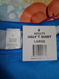 Christmas *New* - Ugly Christmas T'shirt - Size L - XMAS - FAS015 - VG