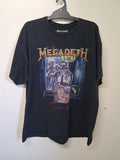 Bands/Graphic Tee's - Megadeth - Size XL - VBAN MPLU - FAS016 - VG