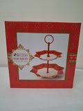 Christmas - Maxwell & Williams 2 Tiered Cake Stand - XMAS - FAS018 - VG