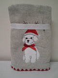 Christmas *New* - 2 Kassa Decor Hand Towels - XMAS - FAS018 - VG