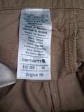 Men's Shorts *New* - Carhartt - Size 38 - MST MPLU - FAS018 - VG