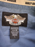 Vintage Tops - Harley Davidson - Size L - VTOP - FAS018 - VG