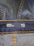 Ladies Denim - Urban Jeans Co - Size 10 - LJE - FAS020 - VG