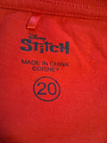 Christmas T'shirt - Merry Stitchmas - Size 20 - XMAS WPLU - FAS024 - VG