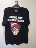 Bands/Graphic Tee's - Where's Wally ? - Size 2XL - VBAN WPLU - FAS024 - VG