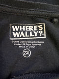 Bands/Graphic Tee's - Where's Wally ? - Size 2XL - VBAN WPLU - FAS024 - VG