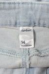 Ladies Denim - Anko - Size 14 - LJE LSK - FAS023 - GEE