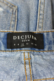 Ladies Denim - Decjuba - Size 10 - LJE LS0 - FAS010 - GEE