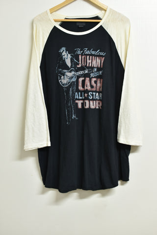 Bands/Graphic Tee's - Johnny Cash - Size XXL - VBAN WPLU - FAS031 - GEE