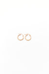 375 Gold Twist Hoop Earrings - ACBE - FAS035 - GEE