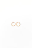 375 Gold Twist Hoop Earrings - ACBE - FAS035 - GEE