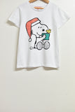 Girls Christmas Top - Peanuts - Size 10 - XMAS - FAS025 - GEE