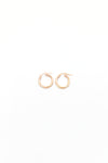 375 Gold Twist Hoop Earrings - ACBE - FAS035 - GEE