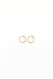 375 Gold Twist Hoop Earrings - ACBE - FAS035 - GEE