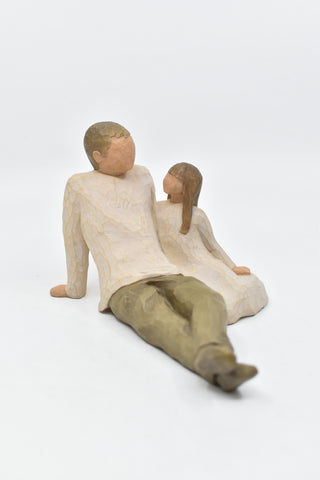 Homewares - Willow Tree : Father And Daughter - ACBE - FAS035 - GEE