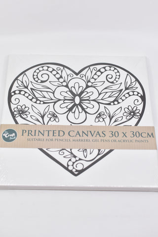 Craft - The Craft Stall Printed Canvas  - ACBE - FAS025 - GEE