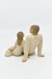 Homewares - Willow Tree : Father And Daughter - ACBE - FAS035 - GEE