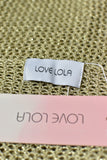 Ladies Tops *NEW* - Love Lola - Size OS - LT0 - FAS019