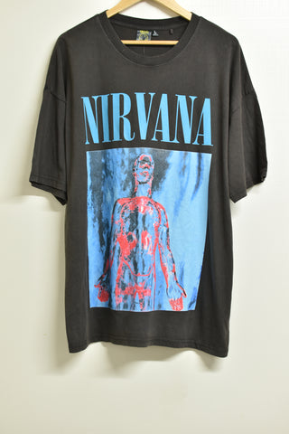 Bands/Graphic Tee's - Nirvana - Size L - VBAN MPLU - FAS020 - GEE