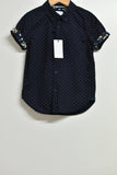 Boys Shirt *New* - Denim & Flower -  Size 5-6Yrs - BYS BSH - FAS011 - GEE