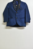 Boys Suit Jacket - Blue Suit Jacket, Shirt & Tie  - Size 2 - BYS BJ0 BSH - FAS010 - GEE