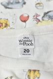 Ladies Micsellaneous - Winnie The Pooh - Size 20 - LMIS WPLU - FAS028 - GEE
