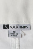 Ladies Shorts - Rockmans - Size 18 - LS0 WPLU - FAS025 - GEE