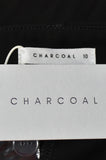 Ladies Pants *New* - Charcoal - Size 10 - LP0 - FAS025 - GEE