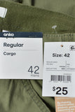 Mens Pants *New* - Anko - Size 42 - MP0 MPLU - FAS007 - GEE