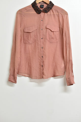 Ladies Tops - Maison Scotch - Size 1/Aus 8-10 - LT0 - FAS018 - GEE