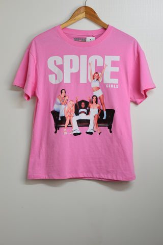 Bands/Graphic Tee's - Spice Girls - Size 8 - VBAN1943 - GEE