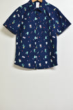 Boys Christmas Shirt - Big W - Size 7 - XMAS BSH - FAS026 - GEE