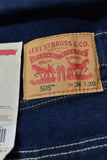 Mens Denim *New* - Levi Strauss & Co (505) - Size 34 - MJE - FAS013 - GEE
