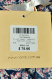 Ladies Tops *New* - Noni B - Size 12 - LT0 - FAS004 - GEE