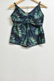 Ladies Miscellaneous - Palm Print Swimwear Set - Size XL - LMIS WPLU- FAS026 - GEE