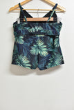 Ladies Miscellaneous - Palm Print Swimwear Set - Size XL - LMIS WPLU- FAS026 - GEE