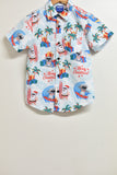 Boys Christmas Shirt - Lowes - Size 4 - XMAS BSH - FAS026 - GEE