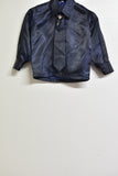 Boys Suit Jacket - Blue Suit Jacket, Shirt & Tie  - Size 2 - BYS BJ0 BSH - FAS010 - GEE