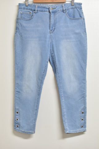 Ladies Denim - Rockmans - Size 16 - LJE WPLU - FAS032 - GEE