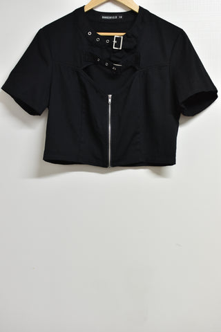 Vintage Inspired Tops - Dangerfield - Size 12 - VT0P - FAS009 - GEE