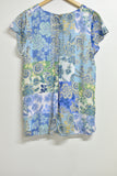 Ladies Tops *New* - Blue Illusion - Size M - LT0 - FAS017 - GEE