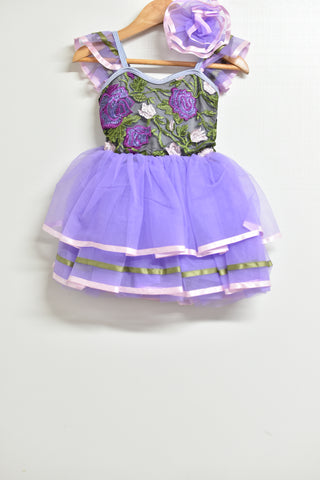 Girls Miscellaneous *New* - Purple Jazz & Tap Costume - Size 3-4 - GMIS - FAS027 - GEE
